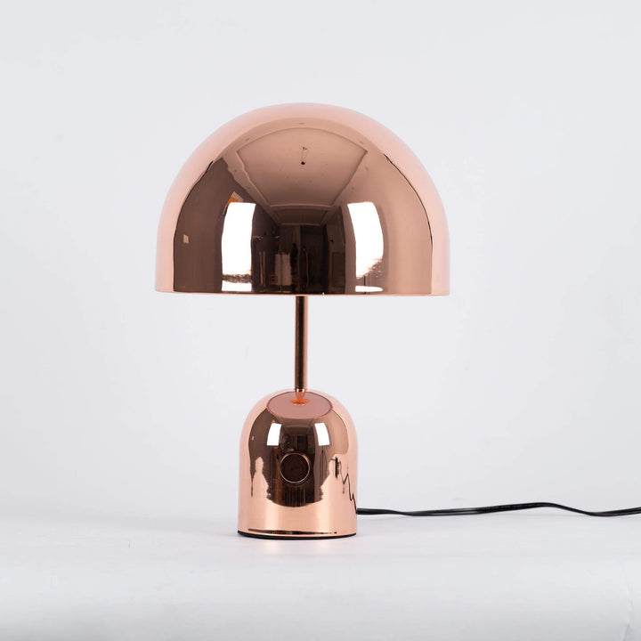Modern Acrylic & Metal Bell Table Lamp