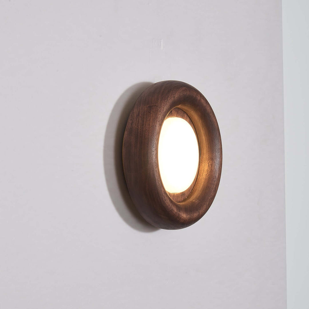 Modern Wood & Acrylic Wall Light