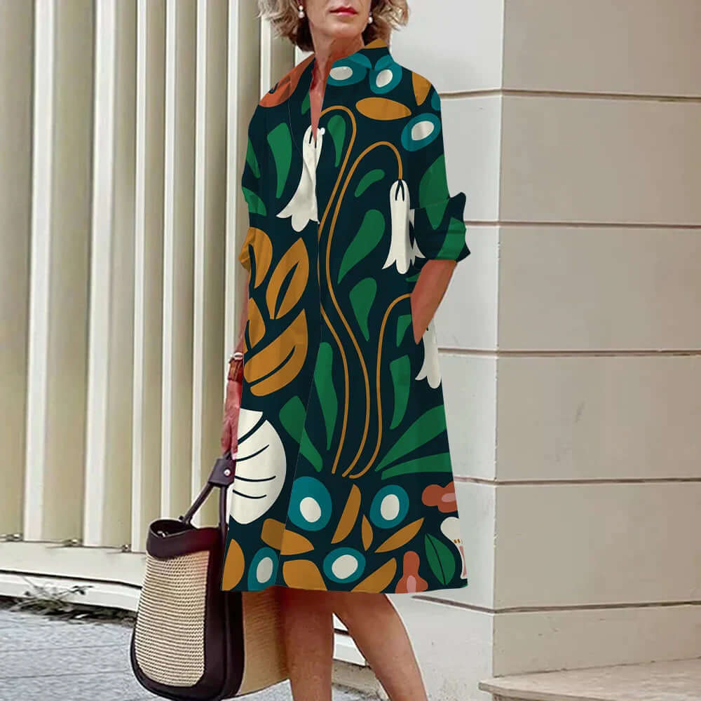 Elegant Knee-Length Dress