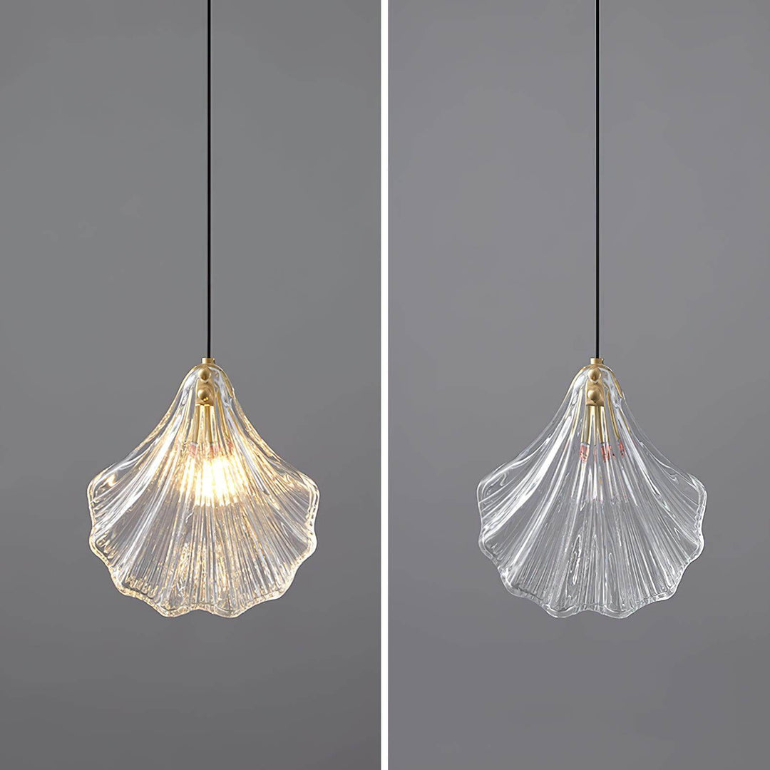 Seashell Glass Pendant Light