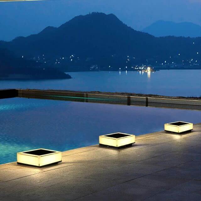 Solar LED Outdoor Wall Light - IP65 Waterproof