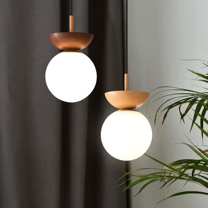 Japanese Style LED Ceiling Pendant Lamp