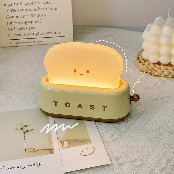 Rechargeable Toaster Lamp, Battery Desk Light