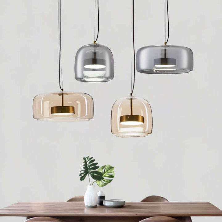 Elegant Glass Pendant Light