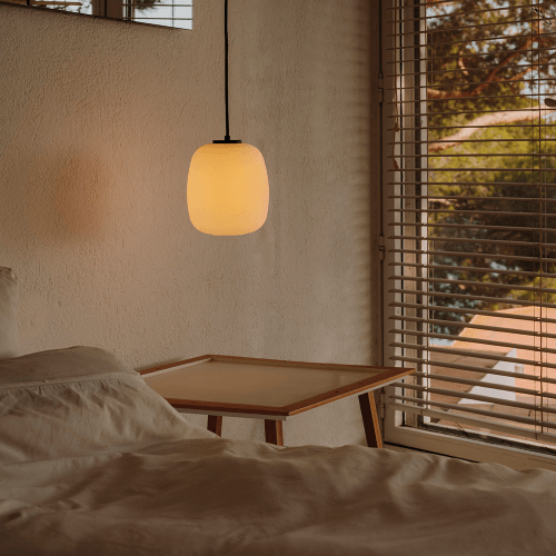 Waterproof Outdoor Pendant Lantern - Retro Metal Design