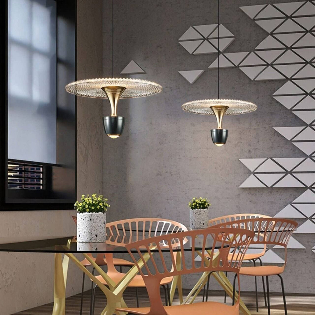 Modern LED Disc Pendant Light