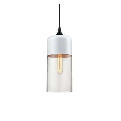 Elegant Glass Pendant Light with Adjustable Cable