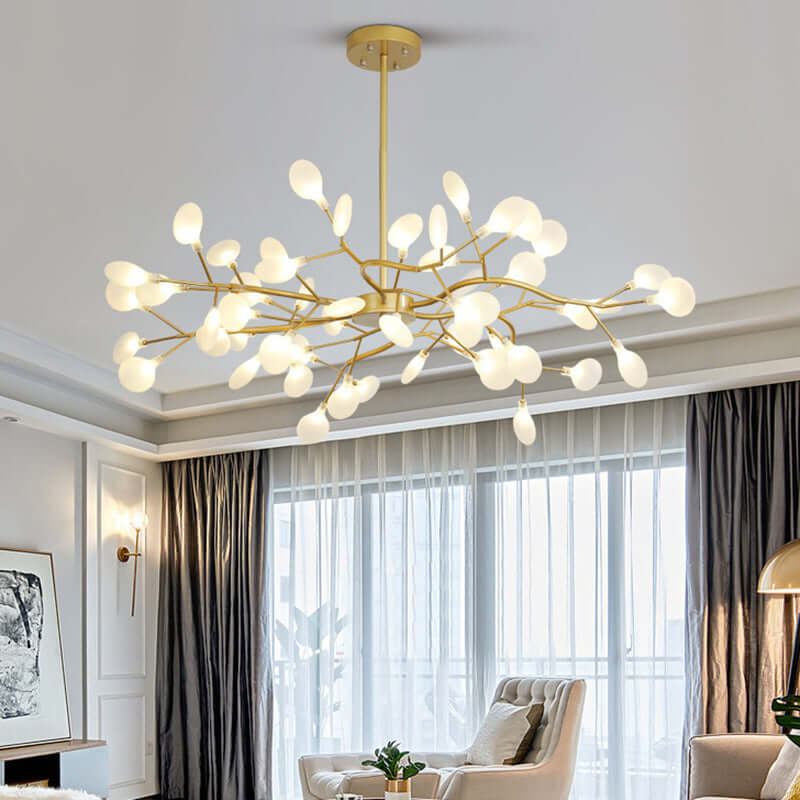 Modern Acrylic Chandelier Firefly Design