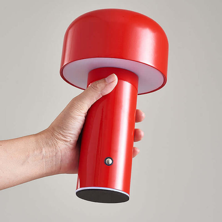 Cordless Mushroom Lamp with 3 Dimming Modes