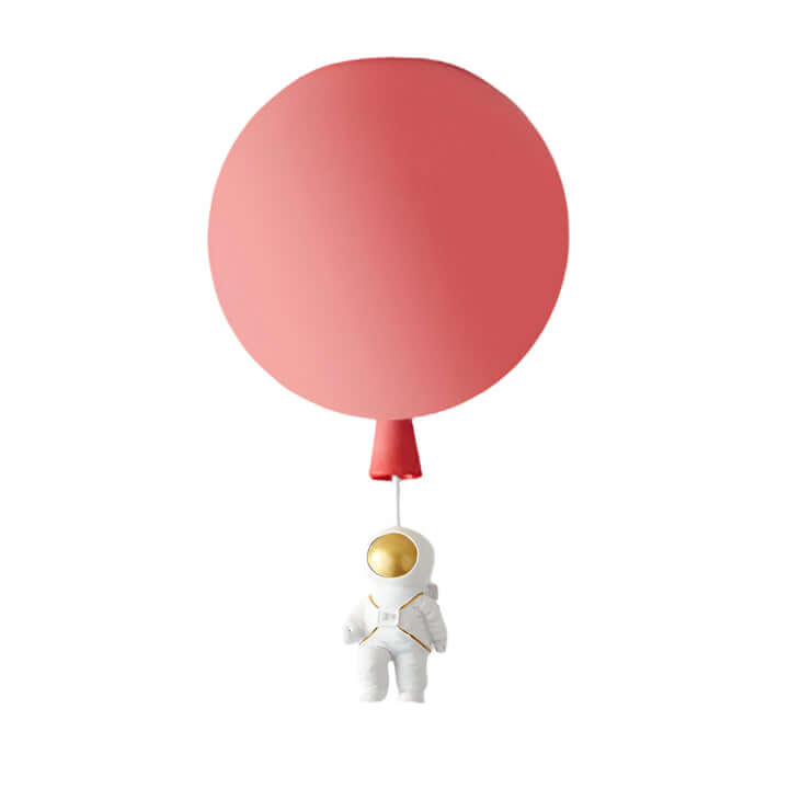 Modern Moon Astronaut LED Ceiling Light