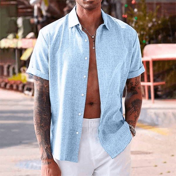 Men's Short-Sleeved Shirt