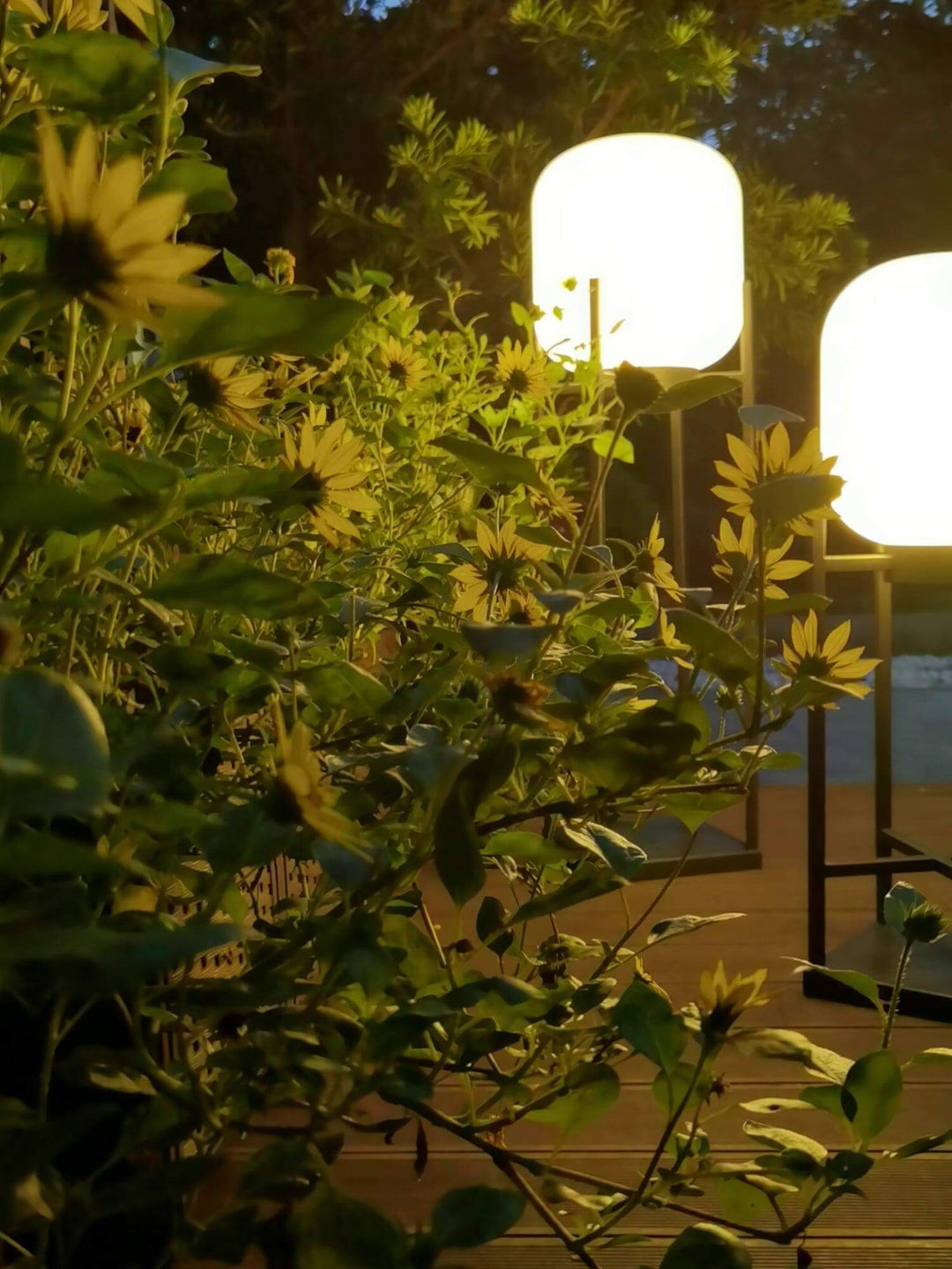 Solar Outdoor Floor Lamp Lantern
