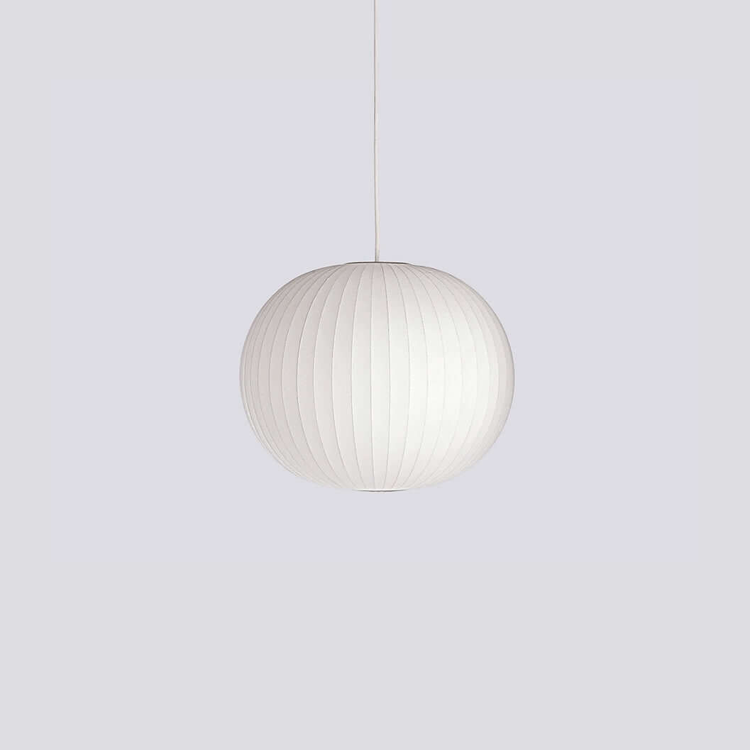 Nordic Style Pendant Lamp with Semi-Wood Finish