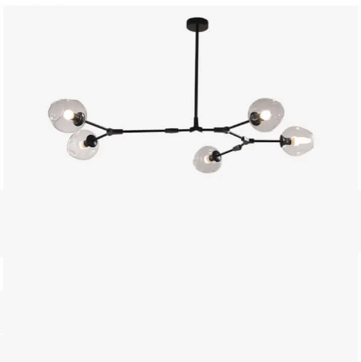 Modern Bubble Glass Sputnik Chandelier