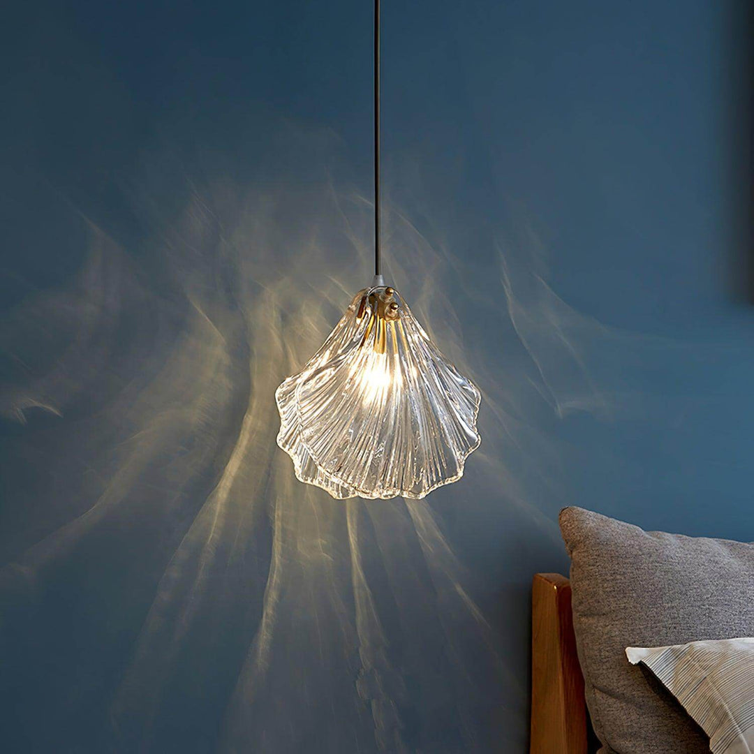 Seashell Glass Pendant Light