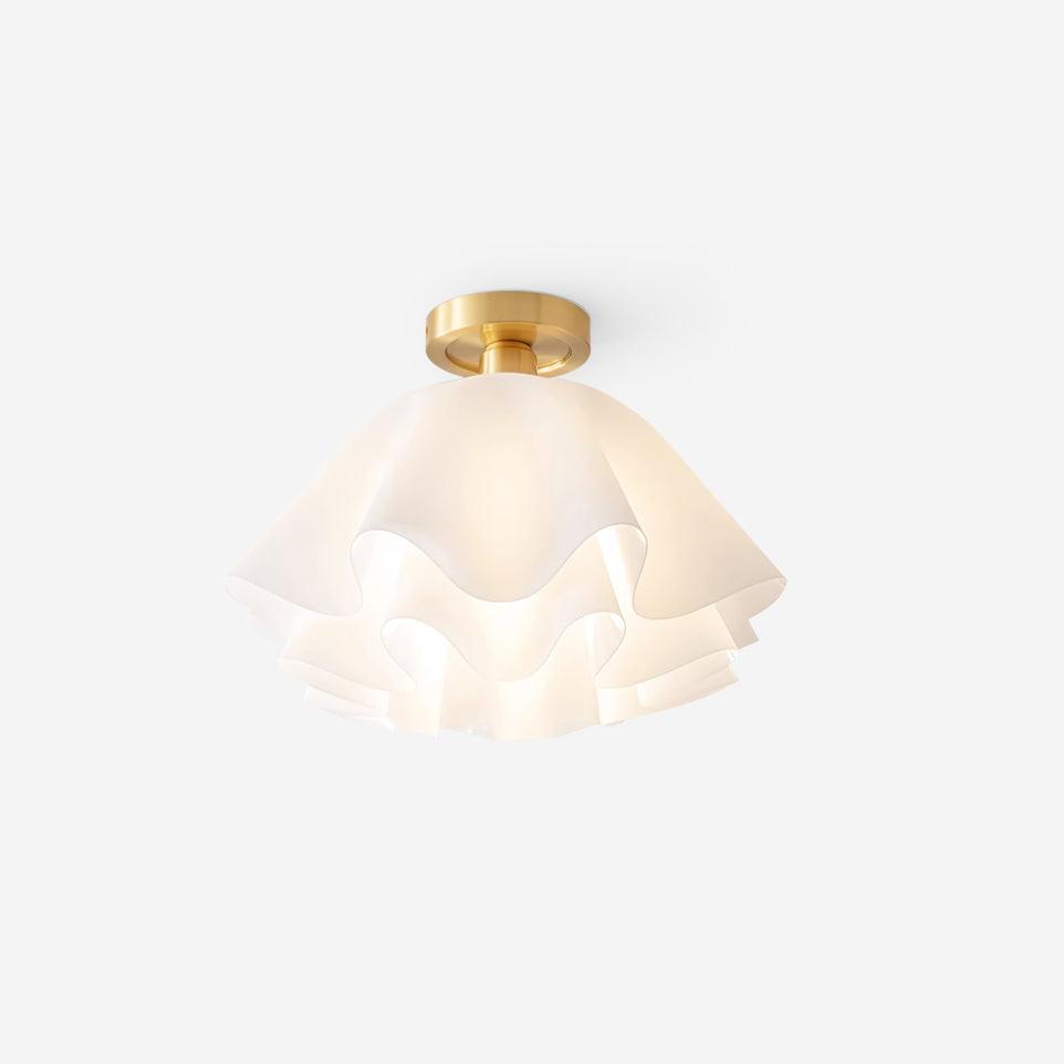Modern Copper Ceiling Light Fixture