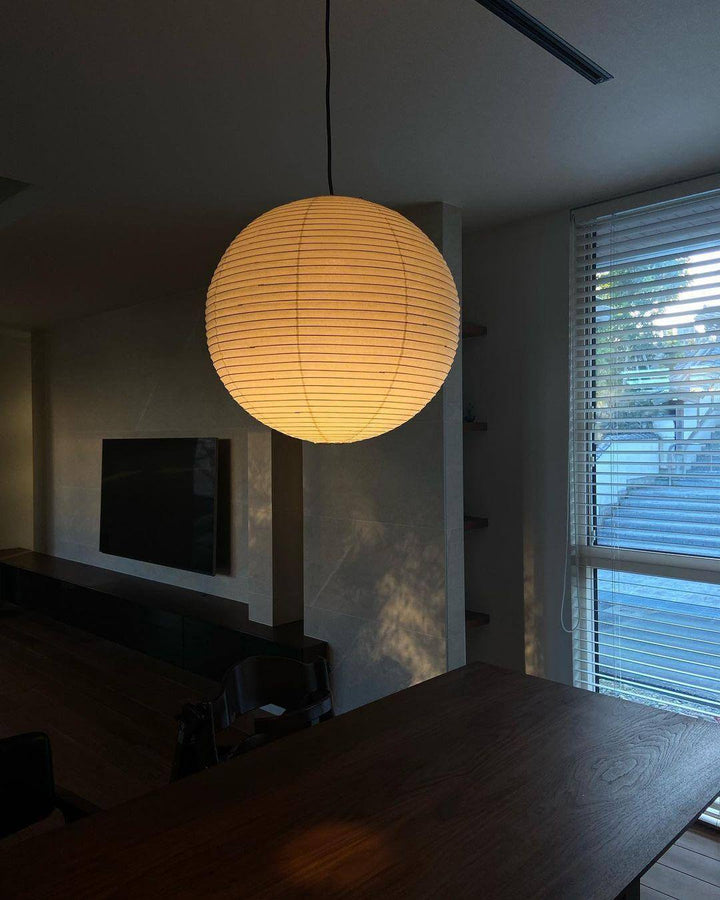 Japanese Pendant Lamp with Wire