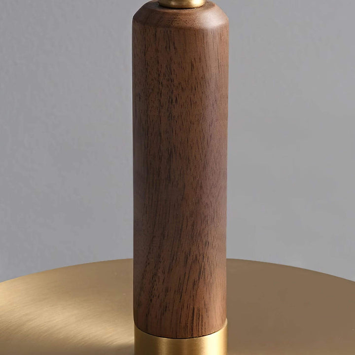 Modern Glass & Metal LED Table Lamp