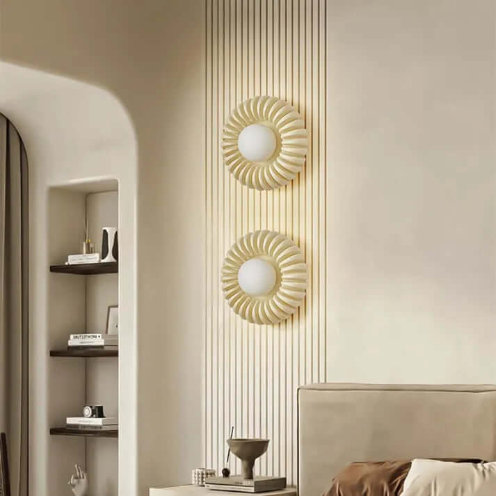 Modern Resin Wall Light Fixture