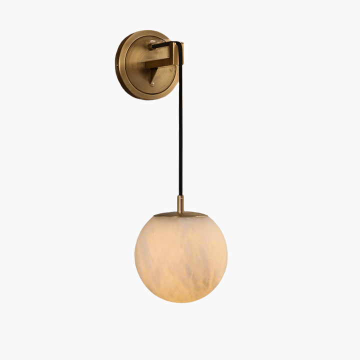 Minimalist Marble Wall Sconce Light Fixture