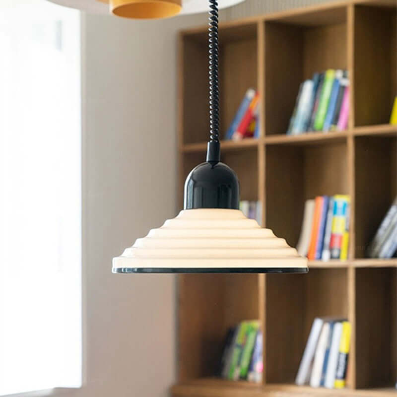 Cream Glass Pendant Lamp