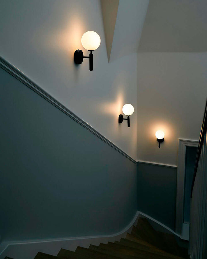 Modern Glass Wall Sconce - Elegant Lighting Fixture