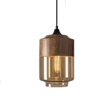 Elegant Glass Pendant Light with Adjustable Cable
