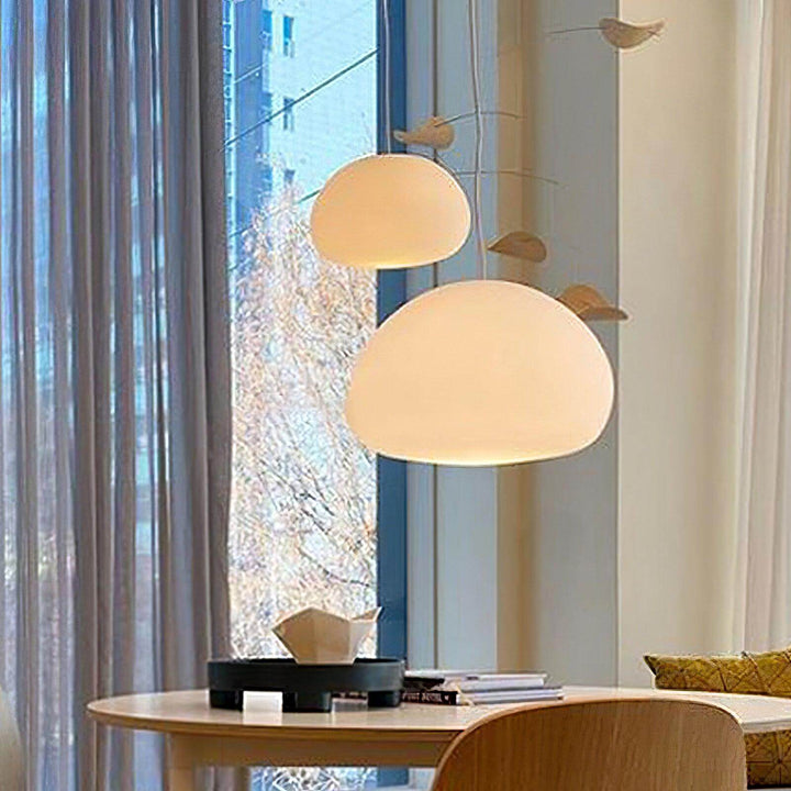 Glass Globe Pendant Light Fixture