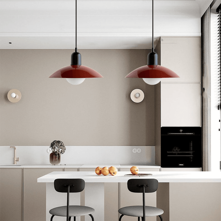 Modern Colorful Glass Pendant Light for Kitchen or Dining Room
