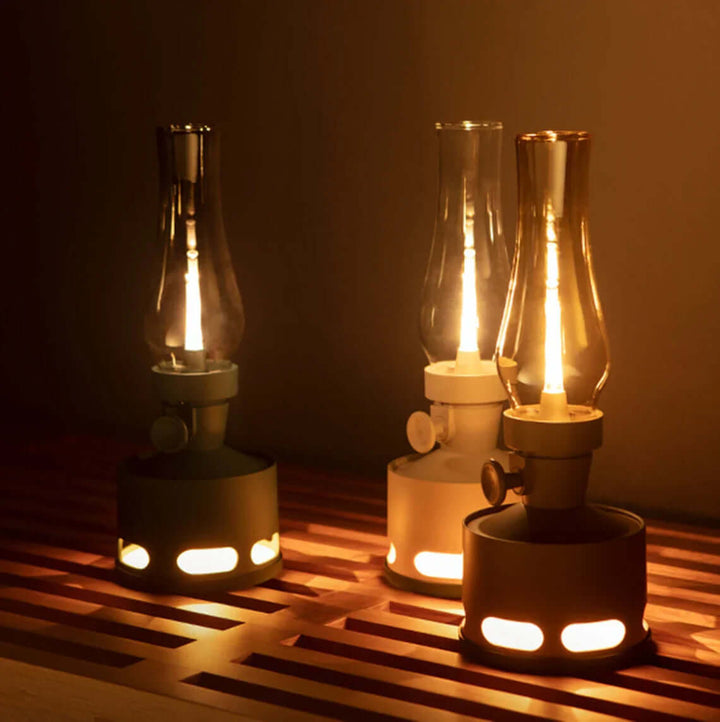 Vintage Style LED Lantern - Battery USB Charging