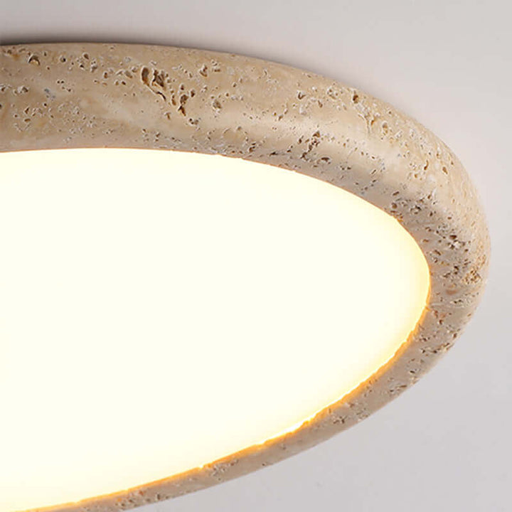 Natural Stone LED Ceiling Lamp 38cm