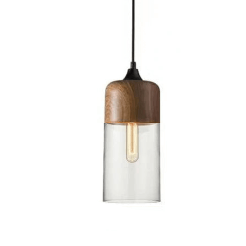 Elegant Glass Pendant Light with Adjustable Cable