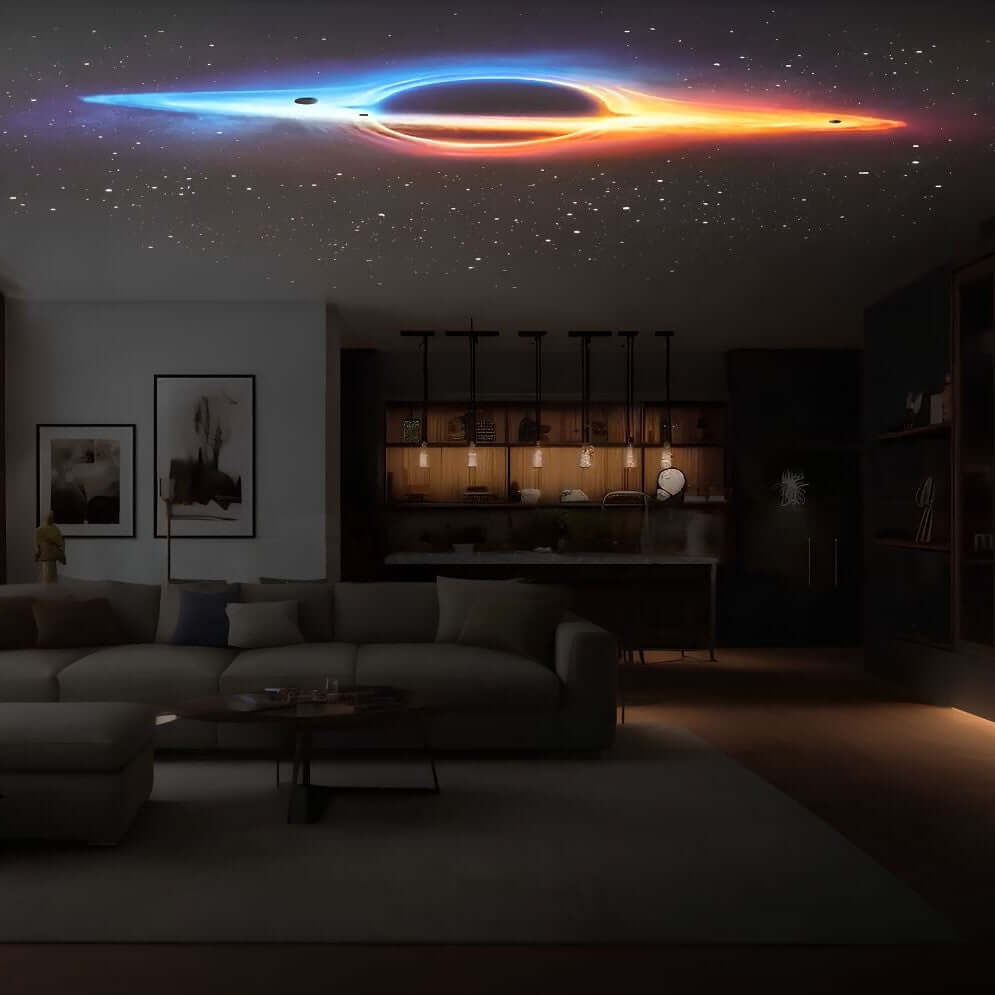 Galaxy Projector Lamp with Rotating Night Light