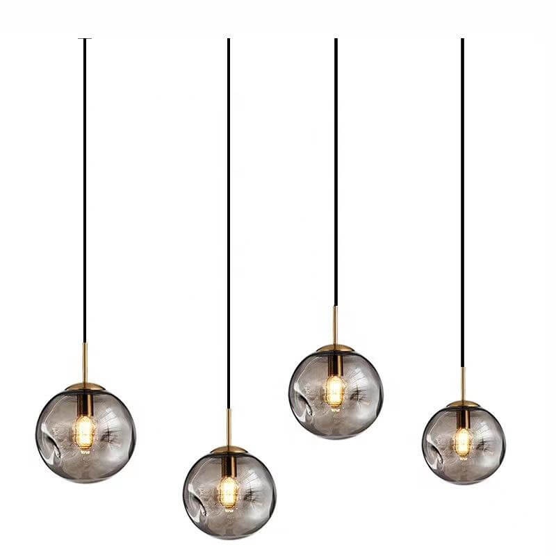 Modern Glass Sphere Pendant Light