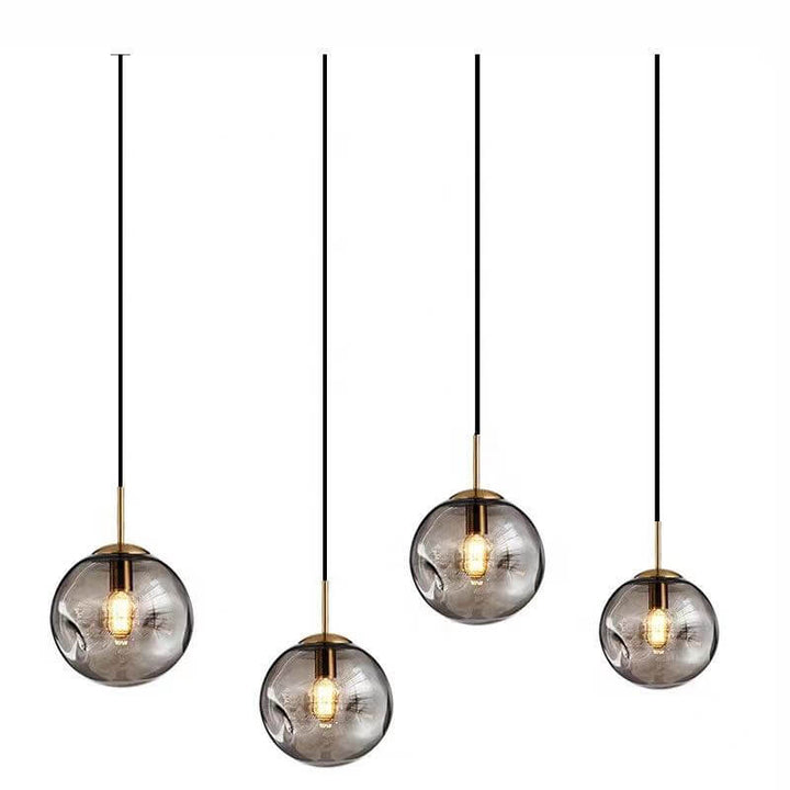 Modern Glass Sphere Pendant Light