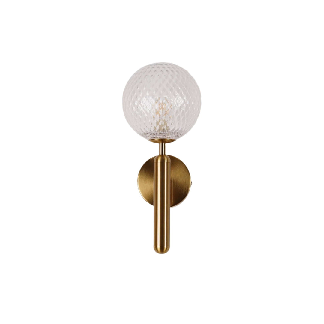 Modern Glass Wall Sconce - Elegant Lighting Fixture
