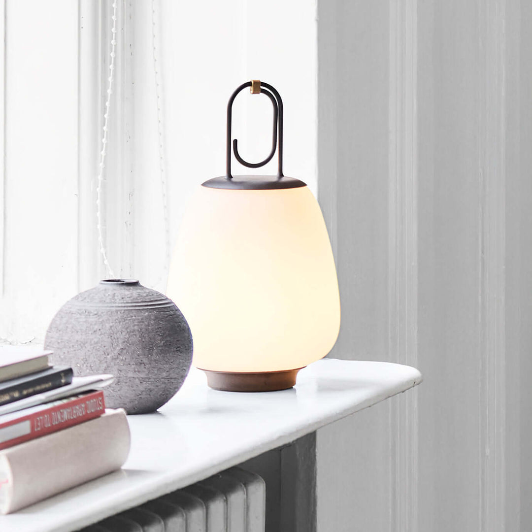 Portable LED Table Lamp with Built-in Battery