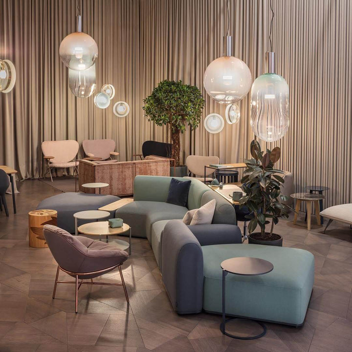 Modern Glass Pendant Lamp for Ambient Lighting