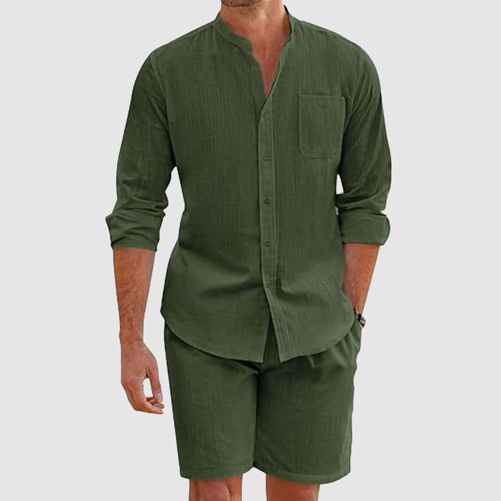 Men's Shirt & Shorts Set
