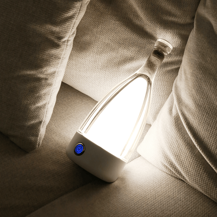 Rechargeable Wine Bottle LED Night Light