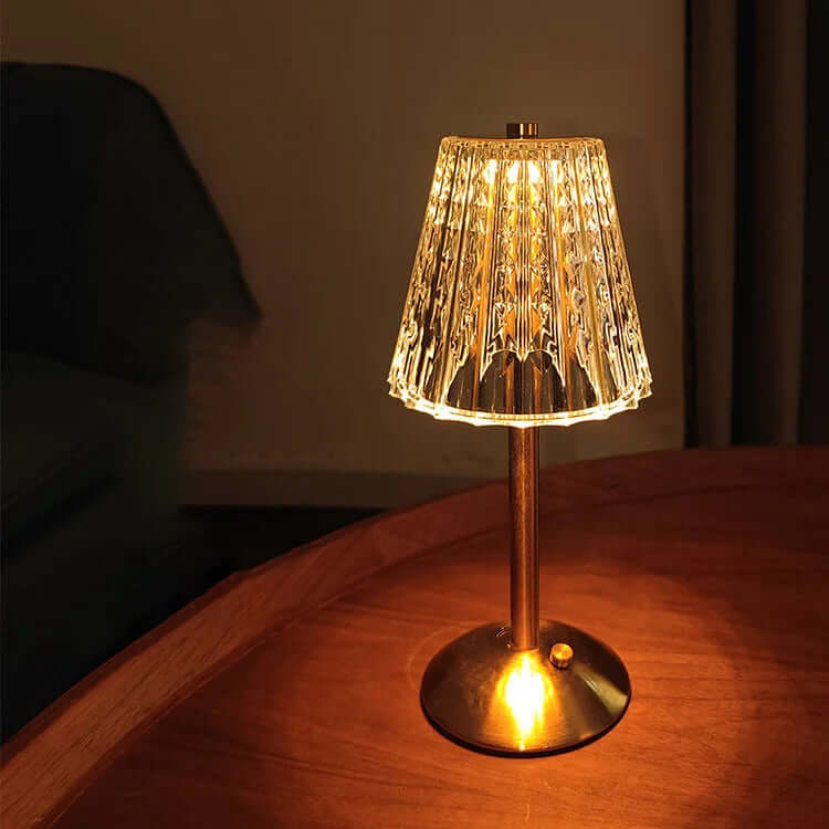 Cordless Crystal Table Lamp