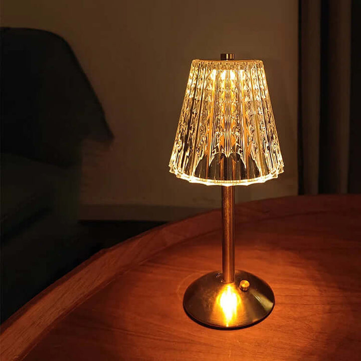 Cordless Crystal Table Lamp