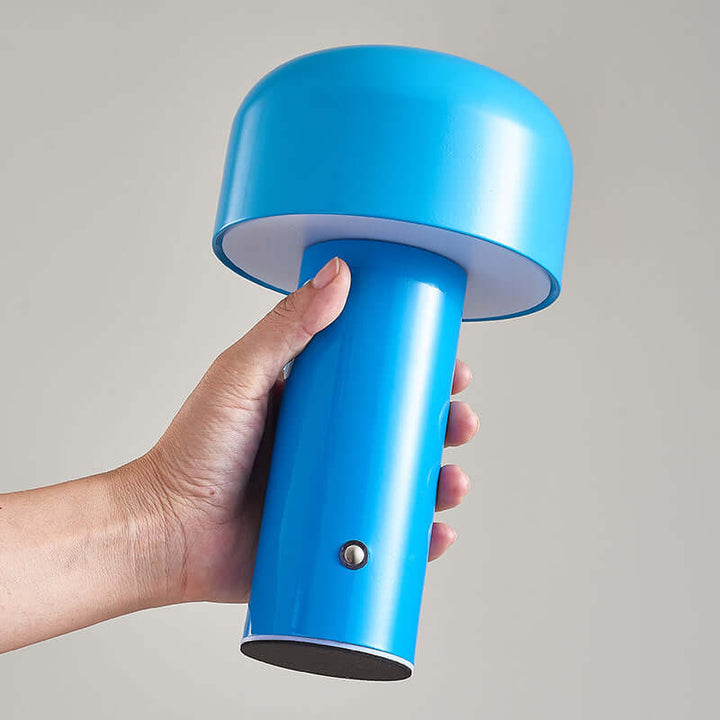 Cordless Mushroom Lamp with 3 Dimming Modes