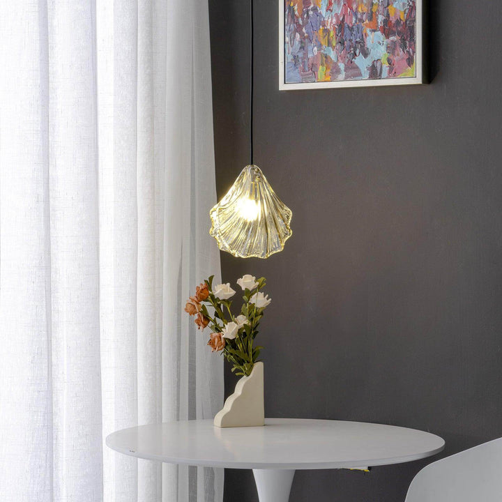 Seashell Glass Pendant Light