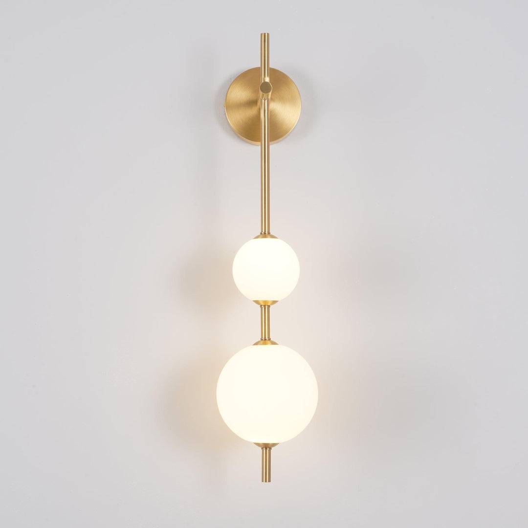 Modern Glass Globe Wall Lamp