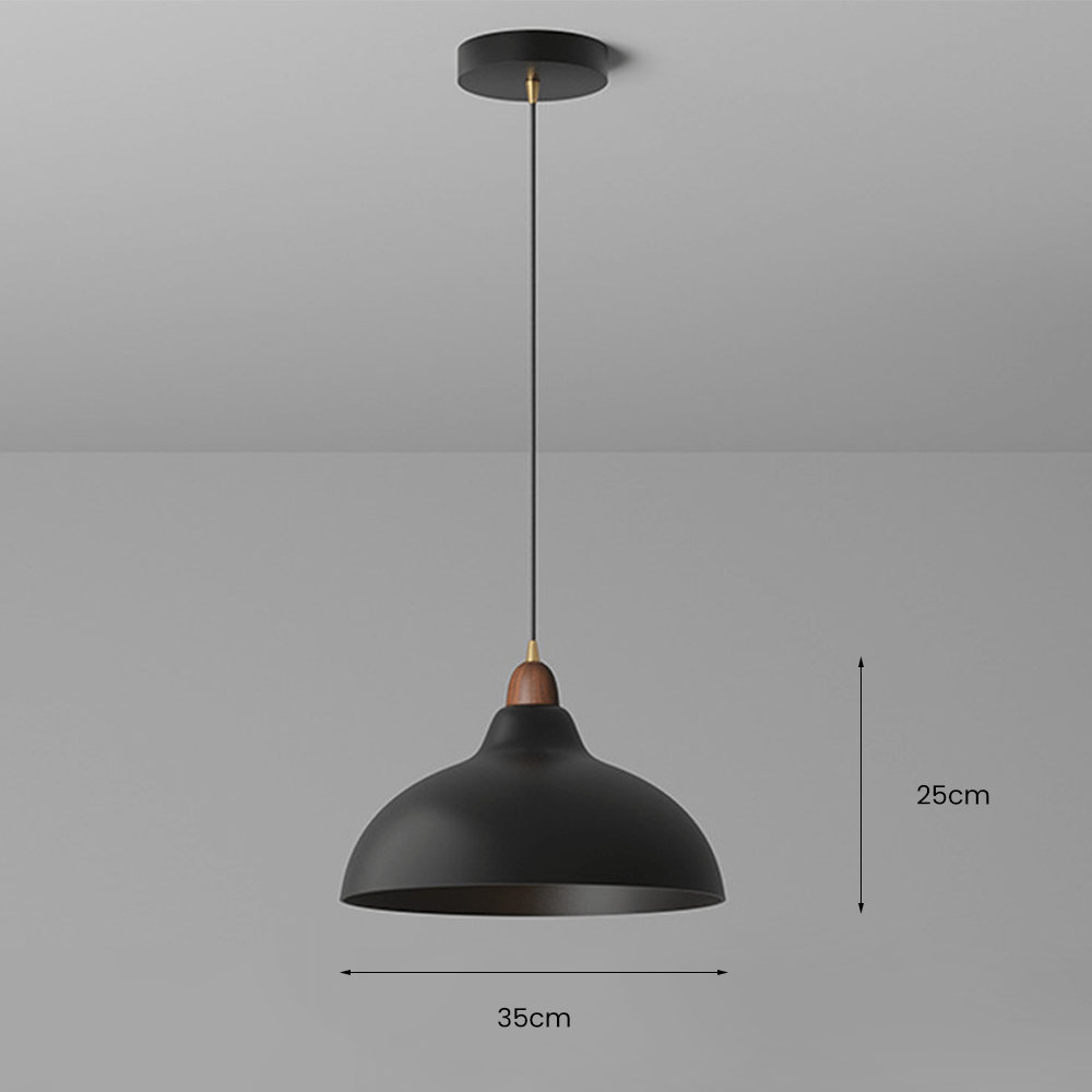 Scandinavian Wooden Pendant Light