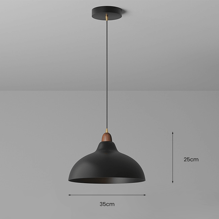 Scandinavian Wooden Pendant Light