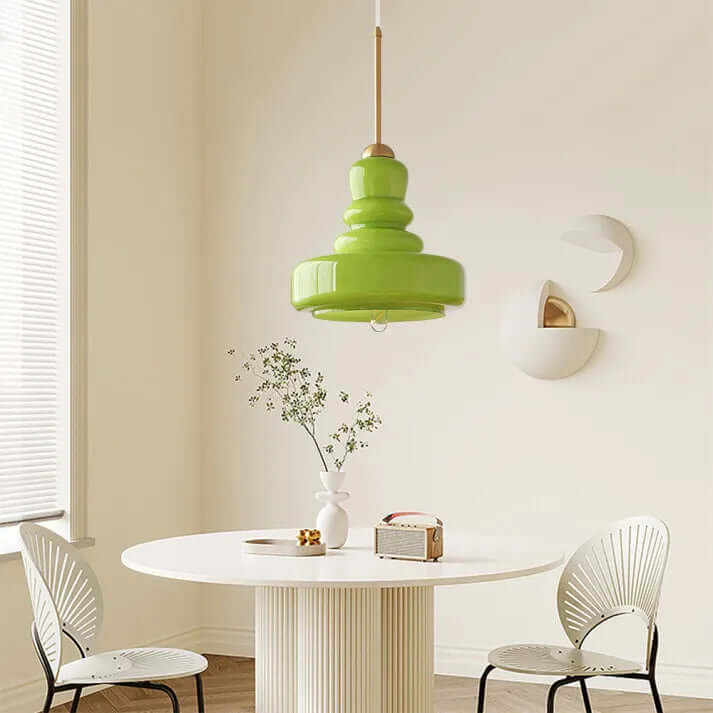 Gourd Glass Pendant Light