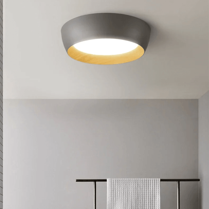 Modern Wood Accent Ceiling Light