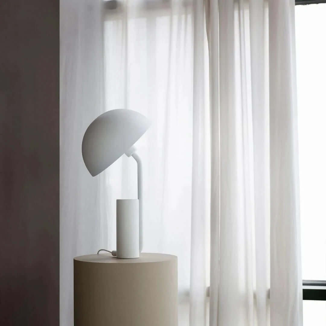 Adjustable Metal Table Lamp with Swivel Shade